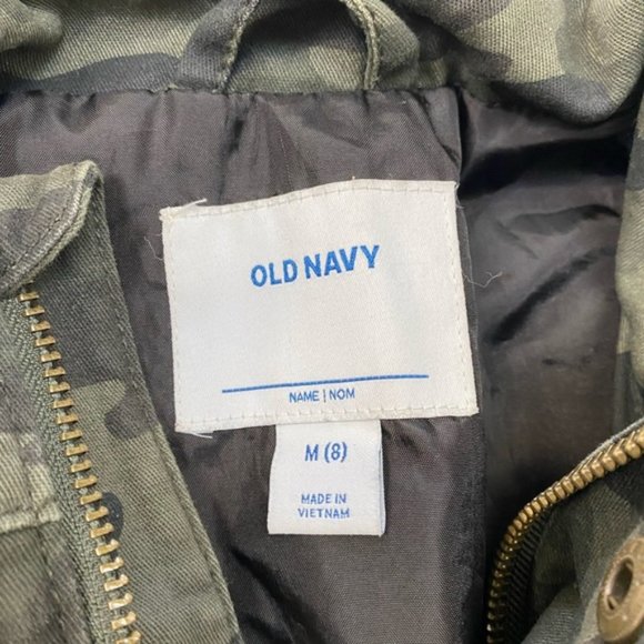 Old Navy Camouflage Army Jacket - Picture 4 of 4